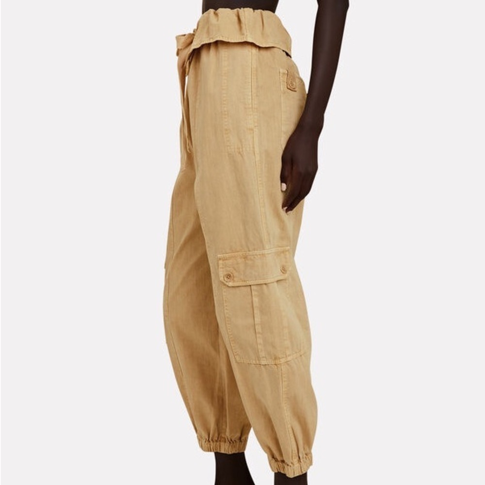 Ulla Johnson Pants‎ Alden Drawstring Cotton Jogger Trousers Sz 8 - Picture 5 of 16